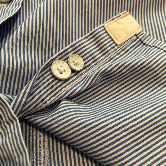 American Eagle Striped Button Down - Picture 6 of 9